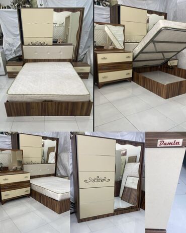 Mebel: Yataq dəsti satılır 550₼. Çatdırılma quraşdırılma əlavə