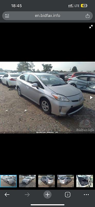Toyota: Toyota Prius: 2015 г., Гибрид, Хэтчбэк — 9
