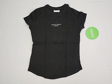 bluzki czarne basic: T-shirt damski, rozmiar S — 2
