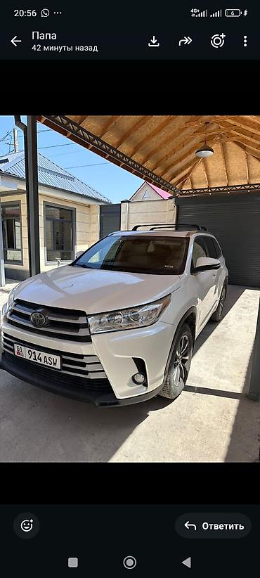 range rover 2017: Toyota Highlander: 2018 г., 3.5 л, Автомат, Бензин, Кроссовер — 5