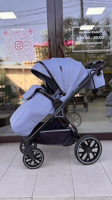 Коляски: Коляска, цвет - Голубой, Новый — 4