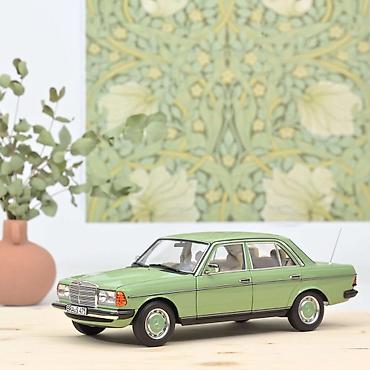 proizvođač: 🚗 Mercedes-Benz 200 1982 – Light Green – Norev Norev Mercedes-Benz — 1