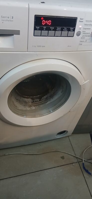 tap az soyuducu islenmis: Paltaryuyan maşın Bosch, 6 kq, Avtomat, Qurutmasız
