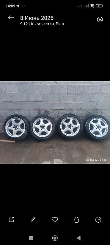 шины 285 75 16: СРОЧНО! Оригинал Mercedes R18 (W220) + Резина В ПОДАРОК! Оригинальные — 1