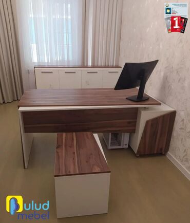 Sifarişlə ofis dəst mebeli: Türkiyə, Pulsuz quraşdırılma, 3 il zəmanət, Kredit var, Rayonlara çatdırılma, Ünvandan götürmə, Pulsuz çatdırılma — 2