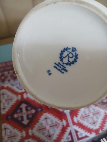 bezek bitkileri: Yeni, rəng - Ağ, Dəm caydanı, Farfor — 4