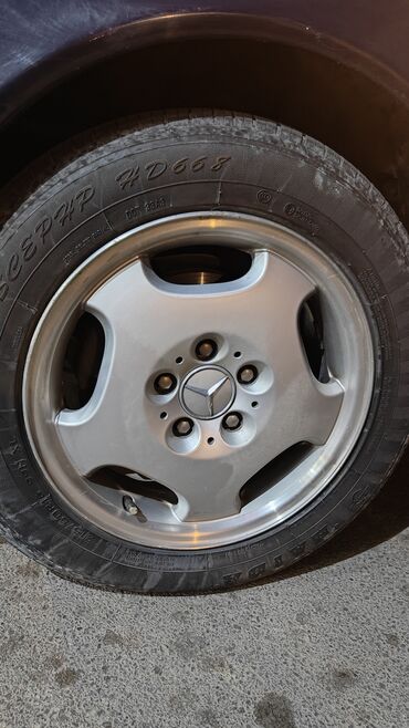 Disk təkərlər: İşlənmiş Disk təkər Mercedes-Benz 215 / 60 / R 16, 5 Boltlu