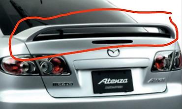 мазда 6 багажник: Задний спойлер Mazda 2003 г., Новый, Аналог — 1