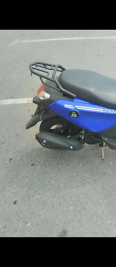 zigzag one 50cc blue: Skuter – ZigZag, mavi rəng - Şəhərdaxili rahat hərəkət üçün kompakt — 2