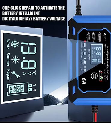 posta kula: Pametni punjač akumulatora 12V, 6A – Intelligent Pulse Repair Charger — 4