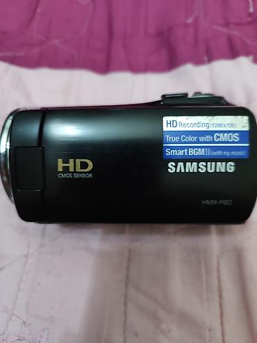 samsun a21: Samsung HMX-F80 videokamera - HD Recording: 1280x720 çəkiliş imkanı - — 1