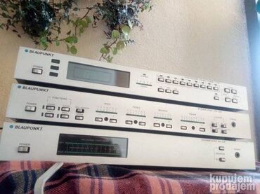 Pojačala i prijemnici: Blaupunkt snagaš, preamp i tjuner s početka '80ih, masivne, kvalitetne — 10