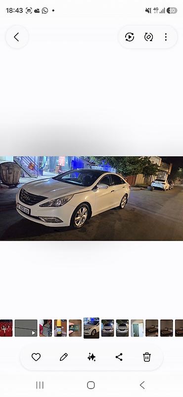Hyundai Sonata: 2010 г., 2 л, Автомат, Бензин, Седан