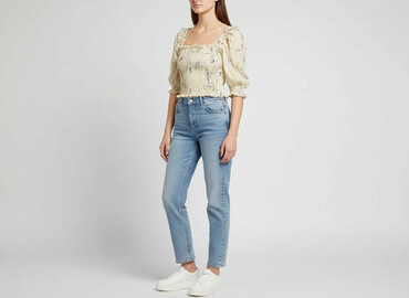 t shirty 3d print: H&M, Women`s top, size L