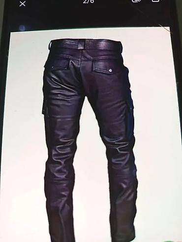 Другая мужская одежда: Новая фирменная кожаная мужская безрукавка размер 4xl 100, кожаные — 6