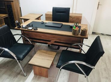 Ofis dəst mebeli: ✅Stokda: 5 ədəd var ✅Yenidir! qiymət real öz qiymətidir!
