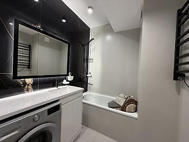 Кухонные гарнитуры: Кухонный гарнитур, цвет - Серый — 13