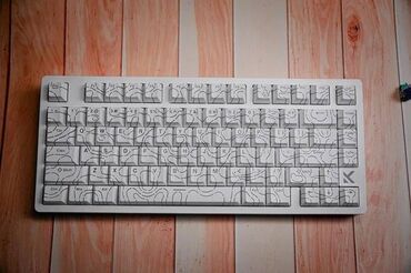 красные свитчи: Клавиатура, Aula, Өлчөмү: 75%