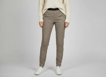 Women's Pants: Spodnie materiałowe damskie, rozmiar L