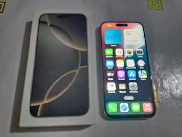 iphone 15 pro max цена: IPhone 16 Pro Max, Б/у, 1 ТБ, Natural Titanium, Коробка, 100 % — 10