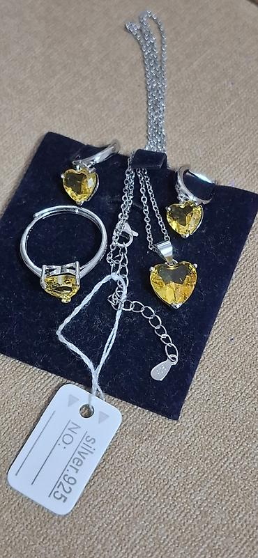 Bijuteriya dəstləri: Dest. Sterling gumushu — 2