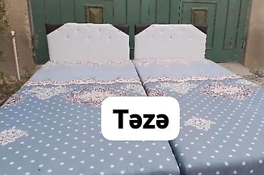 taxt: Təzə çarpayılar 1 nəfərlik 60 manat. 2 nəfərlik taxt 110 manat — 9