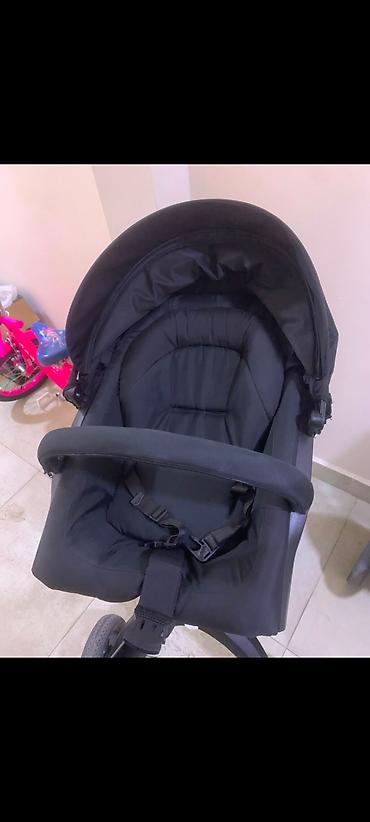 коляски стокке цена: Коляска, Stokke, цвет - Черный, Б/у, Самовывоз — 4