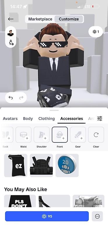 Держатели телефона: Roblox Select — мобильное приложение/интерфейс для кастомизации — 4