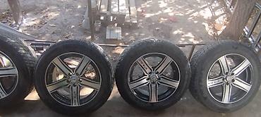 трос 16: Литые Диски R 16 Subaru, Комплект, отверстий - 5, Б/у — 5