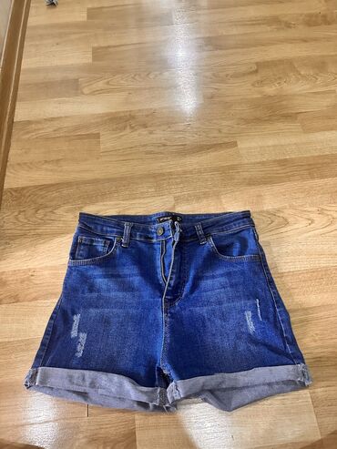 kişilər üçün yay şortları: Women's Short 2XS (EU 32), XS (EU 34), цвет - Синий