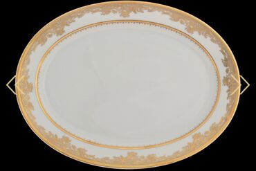 Nahar dəstləri və servizlər: Nahar dəsti, rəng - Qızılı, Farfor, 12 nəfərlik, Almaniya — 11