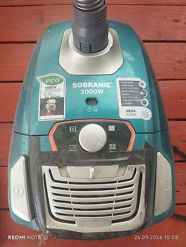 Техника и электроника: Пылесос SOBRANIE 3000W - Мощность: 3000 Вт, Eco Motor, высокая — 1