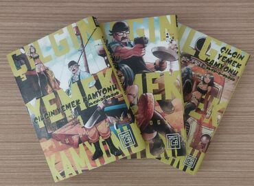 Komikslər, manqa: Manga|Çılgın Yemek Kamyonu|1-2-3 ciltler|Set halında 18 manat|İlk