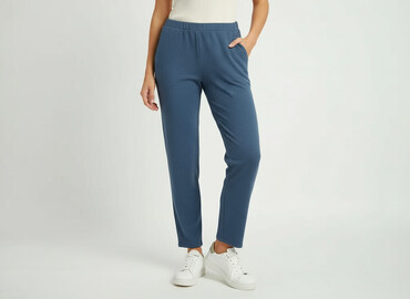 plisowane spódnice na drutach: Material trousers for women, size S