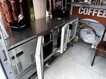 soyuducu mator: Paslanmayan poladdan hazırlanmış peşəkar bar/kafe üçün soyuducu iş — 1