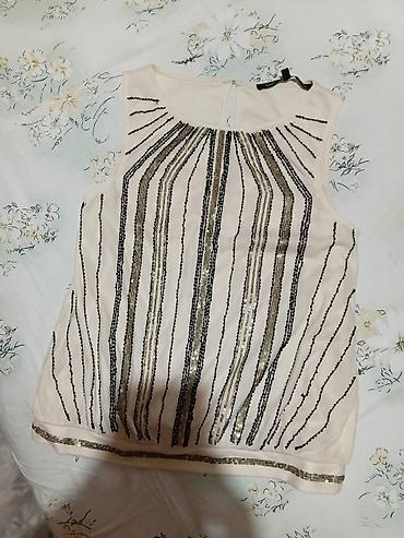 Bluze: Ženska odeća – set majica i bluza - Pletena bluza/sweater u — 8