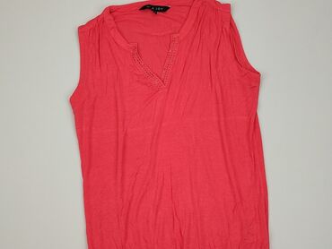 czerwona bluzki damskie krótki rękaw: Bluzka Damska, M, stan - Dobry