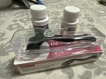 derma roller: Набор для стимуляции роста волос: Kirkland Signature Minoxidil 5% + — 3