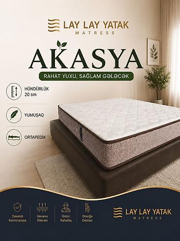 havalı döşək: Yeni, Sadə matras, İki nəfərlik — 1