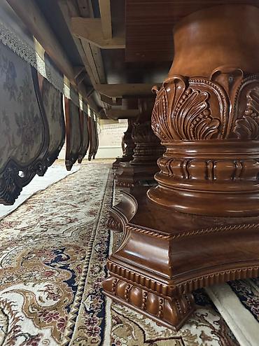 Кухонные столы и стулья: Кухонный стол и стул, Б/у, Самовывоз, Платная доставка, цвет - Коричневый — 4