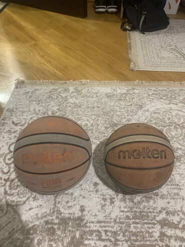 Toplar: Basketbol toplar, her biri 20 manatdı, 2 dene si bir yerde satana 35