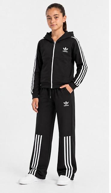 Komplet trenerke: Adidas dečija trerka za devojčice novo Novo Pamuk Veličine 8 10 12 14 — 2
