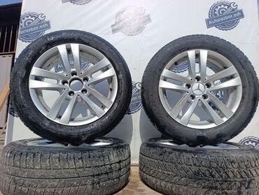 Другие детали электрики авто: Литые Диски R 16 Mercedes-Benz, Комплект, отверстий - 5, Б/у