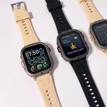 Smart saatlar: Yeni, Smart saat, Sensor ekran, rəng - Qara — 3