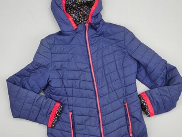 bluzki fiolet: Пухова куртка жіноча, L, стан - Задовільний
