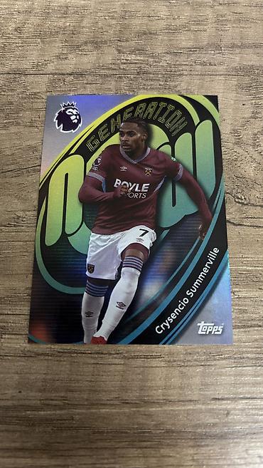 50 cent: Крисенсио Самервилль (West Ham United) — “Generation Now”, Topps — 1