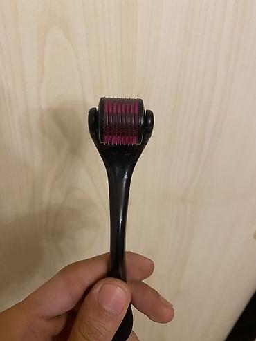 plas cadir: Dermaroller + saç baxım serumu dəsti - Mikroiynəli dermaroller: 0.5 — 3