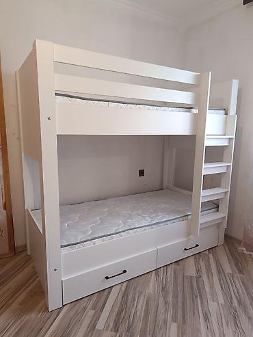 Oğlan və qız üçün, Yeni, Çarpayı, Matras ilə, Siyirməli, Laminat — 2
