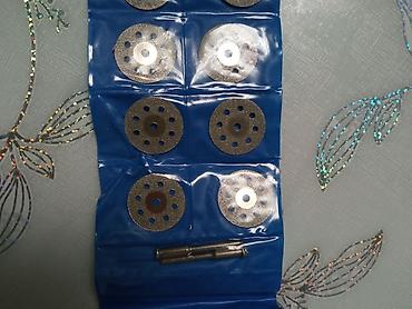 parkside laser cena: Set dijamantskih reznih pločica za mini brusilice (Dremel tip) - — 1
