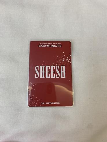 bilyard mini: BABYMONSTER – “SHEESH”orjinal fotokartı - Rəsmi BABYMONSTER 1st Mini — 2
